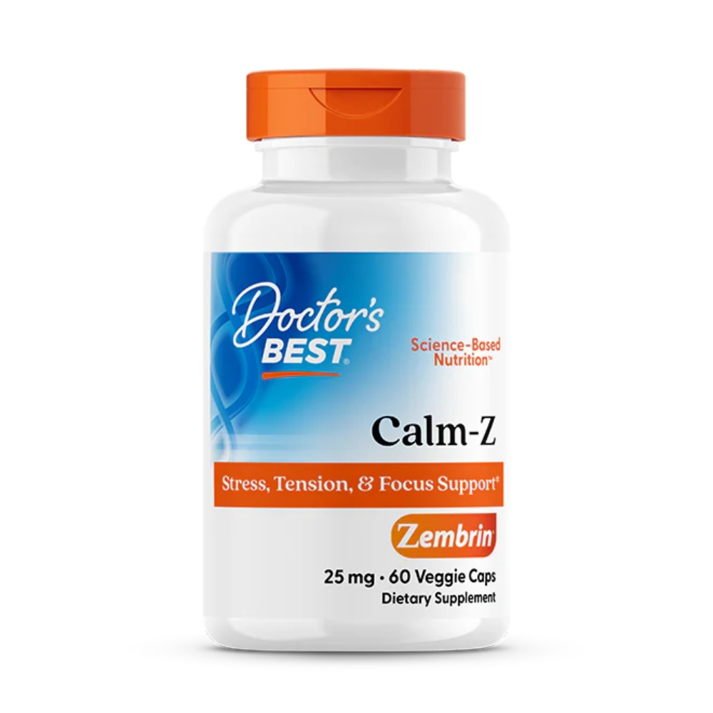 Doctor's Best - Calm with Zembrin 25 mg - 60 kapsułek