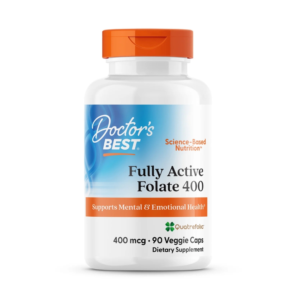 Doctor's Best - Fully Active Foliate 400 - 90 kapsułek