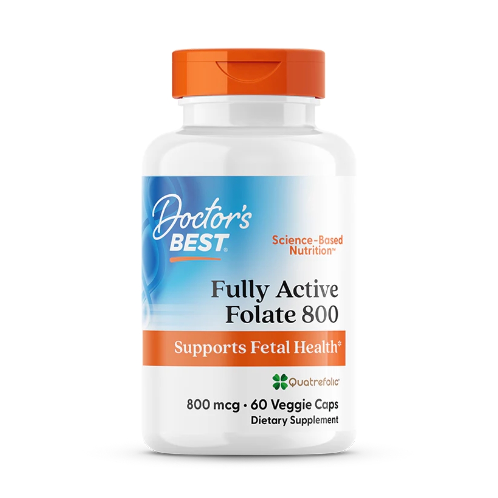 Doctor's Best - Fully Active Foliate 800 - 60 kapsułek