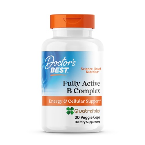 Doctor's Best - Fully Active B Complex - 30 kapsułek