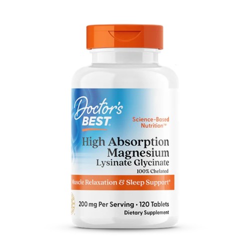 Doctor's Best - High Absorption Magnesium - 120 tabletek