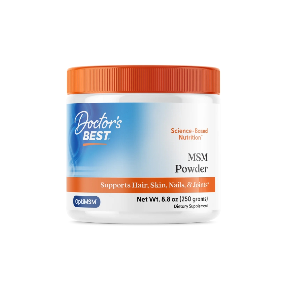 Doctor's Best - MSM with OptiMSM Vegan Powder - 250 g