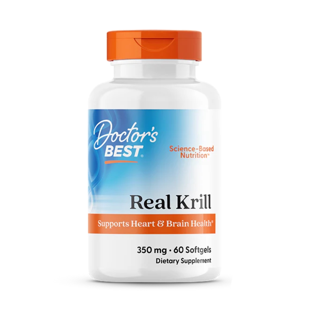 Doctor's Best - Real Krill 350 mg - 60 kapsułek