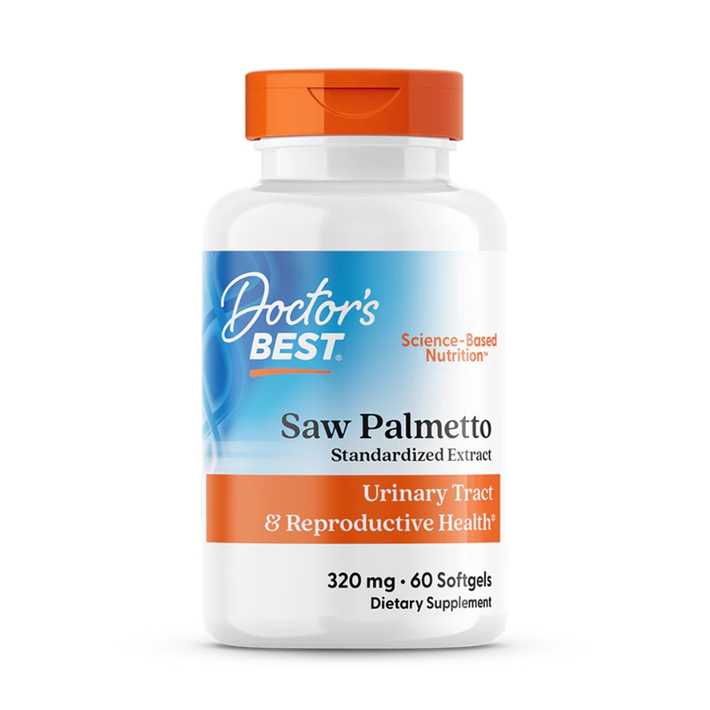 Doctor's Best - Saw Palmetto - 60 kapsułek