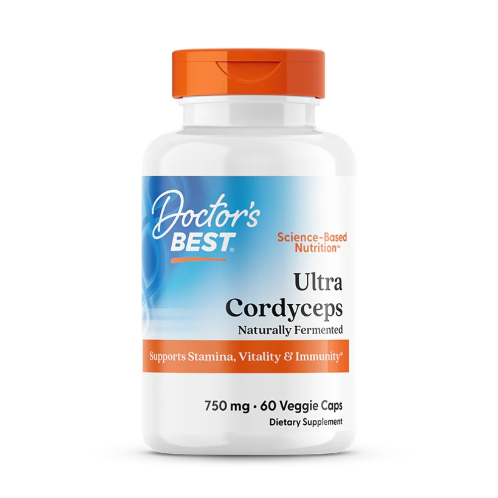 Doctor's Best - Ultra Cordyceps 750mg - 60 kapsułek