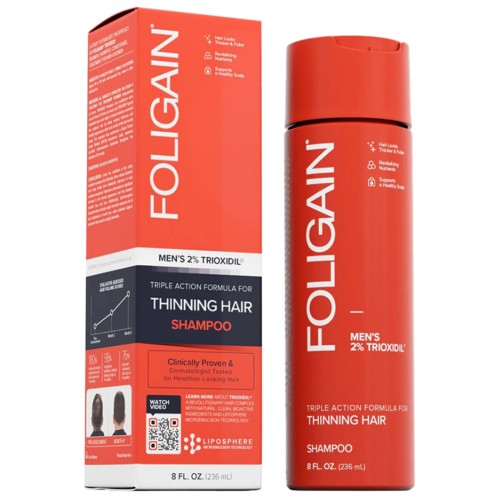 FOLIGAIN - Szampon Potrójne Działanie dla mężczyzn - 236 ml