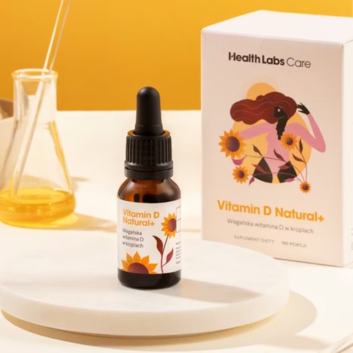 Health Labs Care - Vitamin D Natural+ krople - 360 kropli