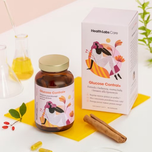 Health Labs Care - Glucose Control+ - 90 kapsułek