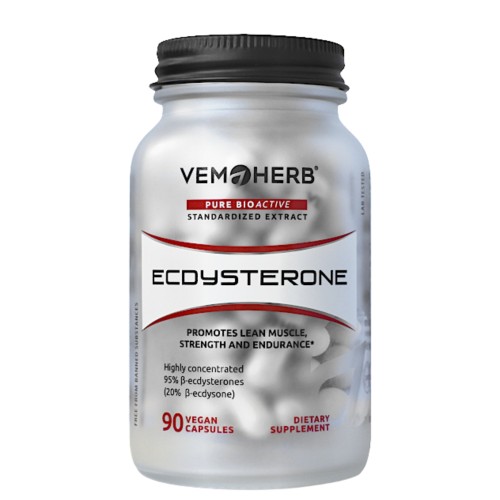 Vemoherb - Ecdysterone 95% - 90 kapsułek