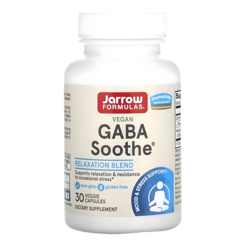 Jarrow - GABA Soothe - 30 kapsułek