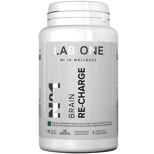 LAB ONE - N°1 Brain RE-CHARGE - 90 kapsułek