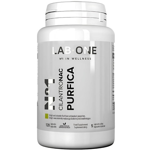 LAB ONE - N°1 CilantroNAC PURFICA - 120 kapsułek