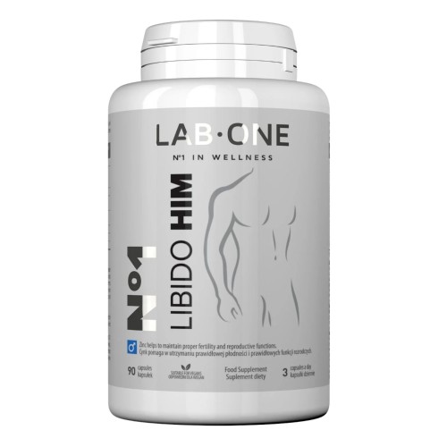 LAB ONE - Libido HIM - 90 kapsułek
