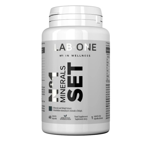 LAB ONE - N°1 Minerals SET - 60 kapsułek