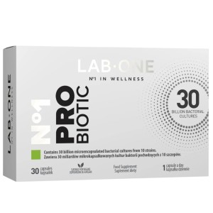 LAB ONE - N°1 Probiotic - 30 kapsułek