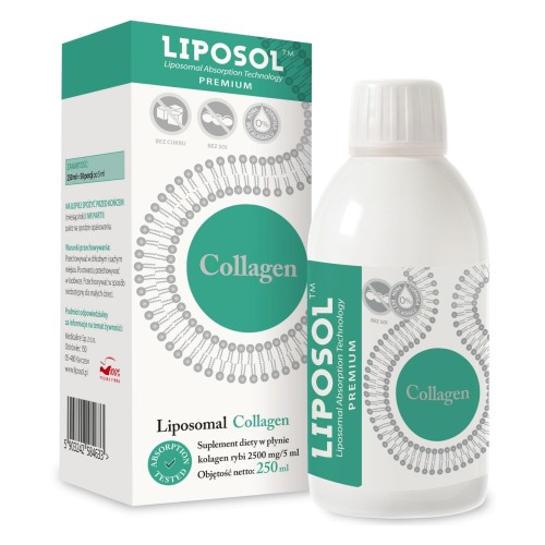 Liposol - Liposomalny Collagen rybi 5g - 250 ml