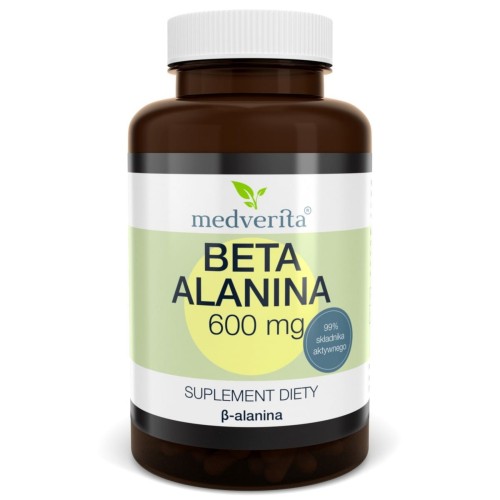 Medverita - Beta Alanina 600 mg - 60 kapsułek