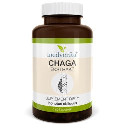 Medverita - Chaga Ekstrakt - 60 kapsułek Medverita - Chaga Ekstrakt - 60 kapsułek