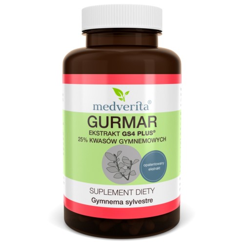 Medverita - Gurmar GS4 PLUS - 60 kapsułek