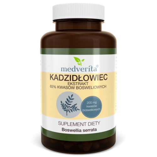 Medverita - Kadzidłowiec 65% kwasów bosweliowych - 60 kapsułek