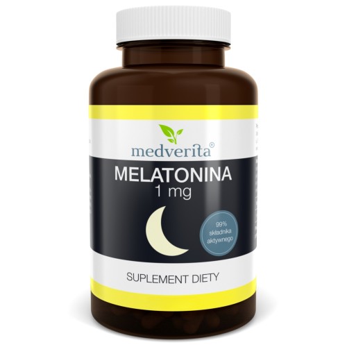 Medverita - Melatonina 1 mg - 90 kapsułek