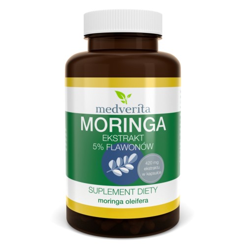 Medverita - Moringa ekstrakt 5% flawonów - 60 kapsułek