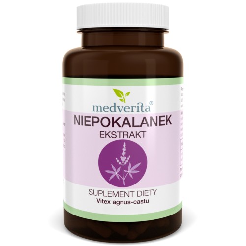 Medverita - Niepokalanek ekstrakt 500mg - 60 kapsułek