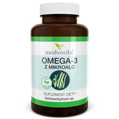 Medverita - Omega-3 z mikroalg - 60 kapsułek