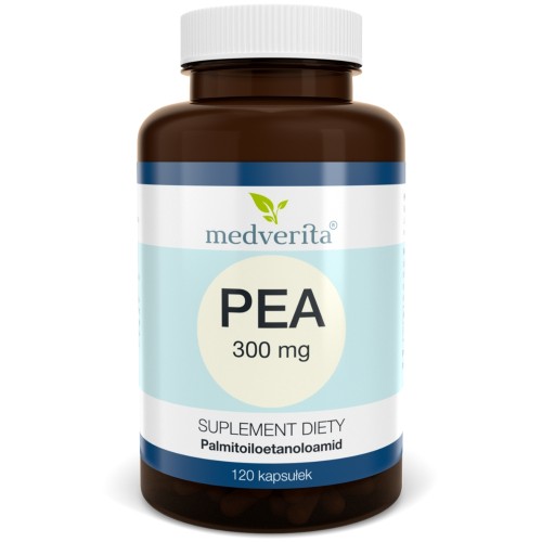 Medverita - PEA 300 mg palmitoiloetanoloamid - 60 kapsułek