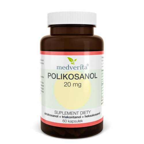 Medverita - Polikosanol 20 mg - 60 kapsułek
