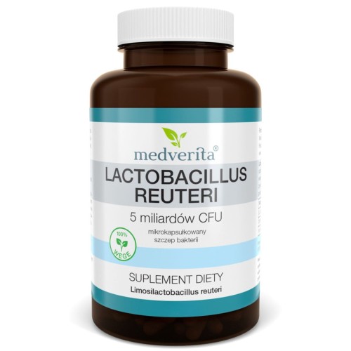 Medverita - Lactobacillus reuteri 5 mld CFU  - 60 kapsułek