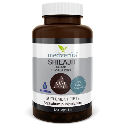 Medverita - Shilajit Mumio Himalajskie - 60 kapsułek