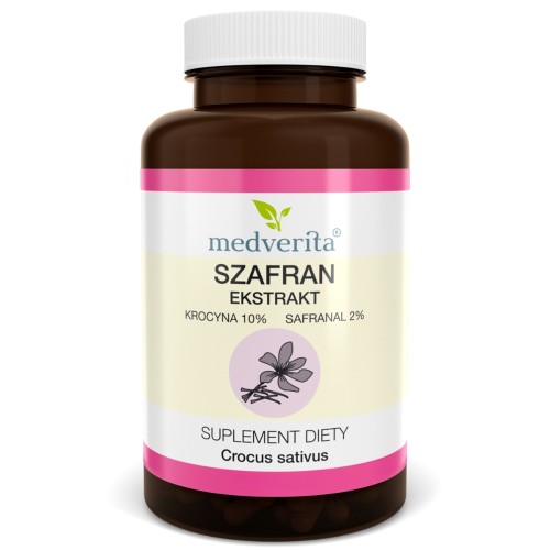 Medverita - Szafran Ekstrakt - 90 kapsułek