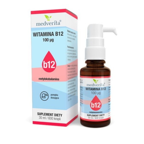 Medverita - Witamina B12 Metylokobalamina - 30ml