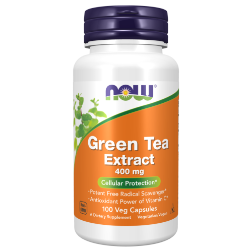 NOW - Green Tea Extract 400 mg - 100 kapsułek