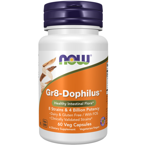 NOW - Gr8-Dophilus - 60 kapsułek