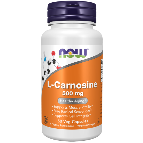 NOW - L-Carnosine 500 mg - 50 vcaps