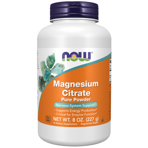 NOW - Magnesium Citrate Pure Powder - 227 g