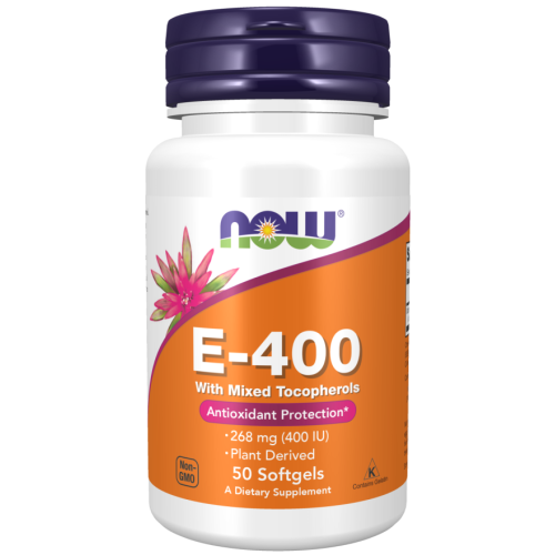 NOW - Natural Vitamin E-400 - 50 kapsułek