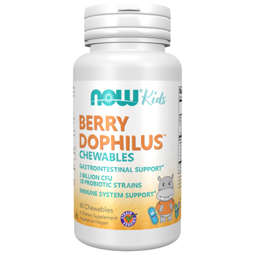 NOW - BerryDophilus - 60 tabletek