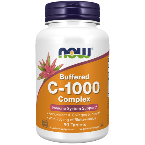 NOW - Buffered Vitamin C-1000 Complex - 90 tabletek