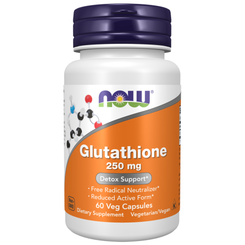 NOW - Glutathione 250 mg - 60 kapsułek