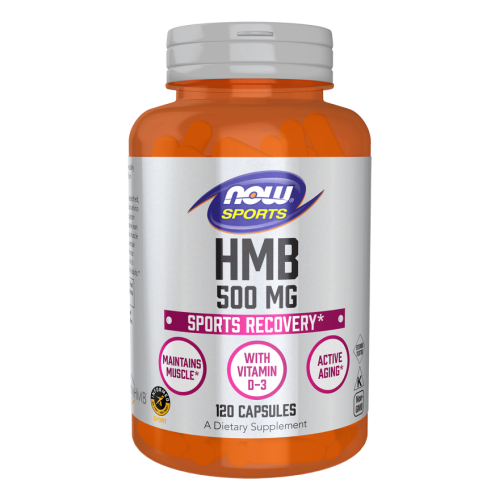 NOW - HMB 500 mg - 120 kapsułek