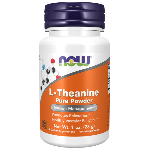NOW - L-Theanine Powder - 28 g