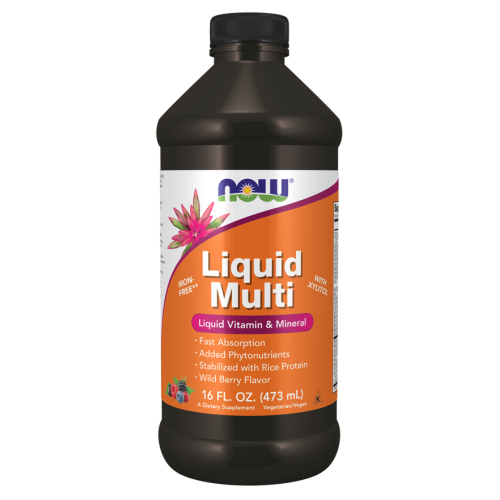 NOW - Liquid Multi (Iron Free) - 473 ml