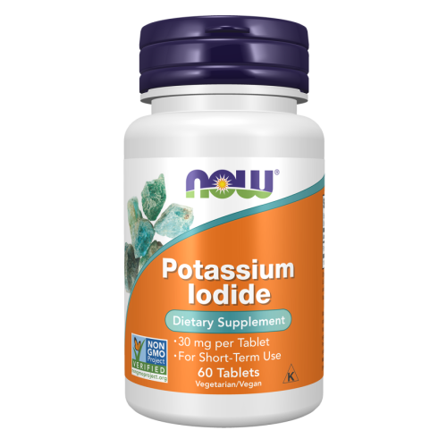 NOW - Potassium Iodide 30 mg - 60 tabletek