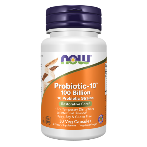 NOW - Probiotic-10 100 Billion - 30 kapsułek