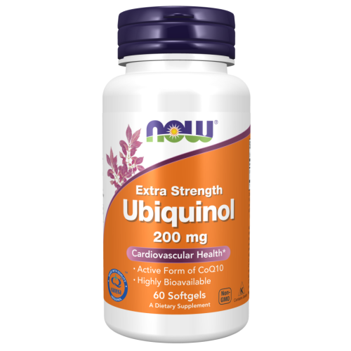 NOW - Ubiquinol 200mg - 60 kapsułek