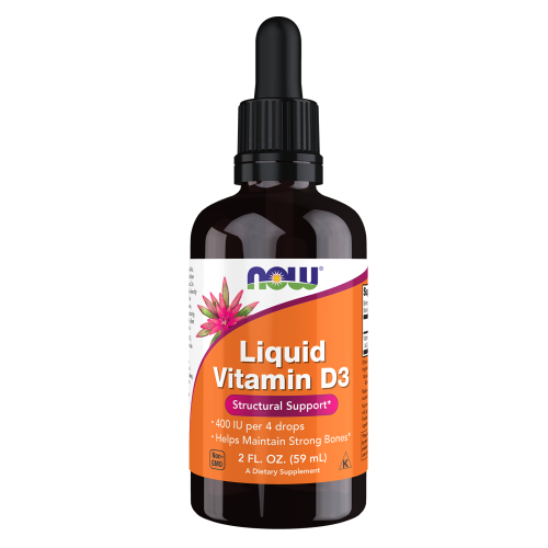 NOW - Liquid Vitamin D-3 400 IU - 59 ml