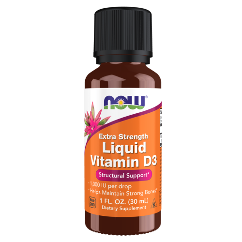 NOW - Liquid Vitamin D-3 1000 IU -  30 ml